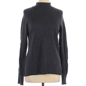 Woolrich Wool Long Sleeve Classic Turtle Neck Grey